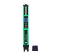 FTVOGUE PH-Mètre ABS Type Stylo Testeur d'eau 5 en 1 TDS Mètre 0,01 PH Résolution 32 à 122 °F ATC pour les Tests en Laboratoire de Piscine d'aquarium Hydroponique 'eau Potable