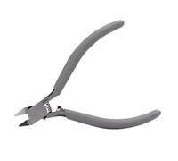FTVOGUE Pince à Modeler, Ressort intégré Ultra Fin, pour Maquettes (Grey | Mâchoires durables en acier 60CRV, antidérapantes pour plus de stabilité, idéales pour les tâches de modélisation complexes