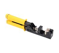 FTVOGUE Pince à Sertir de Borne, Pince à Sertir à Cliquet en Acier à Outils avec Tête de Sertissage, Outil Manuel de Module à 180 Degrés pour le Câblage de Borne de Broche de Micro-connecteur et le