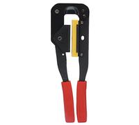 FTVOGUE Pince à Sertir pour Connecteur IDC, Pince à Câble, Outil de Coupe de Borne FC avec Acier 45, Longueur 241 Mm, Hauteur de Sertissage 6-27,5 Mm pour le Sertissage de Réseaux