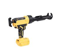 FTVOGUE Pistolet à Calfeutrer électrique pour Batteries de la Série | 6 Débits Réglables, Arrêt Automatique Anti-goutte, Poussée de 650 Kg, avec Lumière LED, pour Mastics Fins ou Adhésifs épais