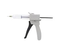 FTVOGUE Pistolet à Colle Manuel 30ml pour Seringue et Adhésif | Outil de Distribution à Tube Unique, Poignée Ergonomique, Léger Flexible, Plastique Technique, Presser Facilement