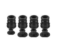 FTVOGUE Poignée AV Buffer Plug Cap Mount Set Pièces de Rechange en Plastique Installation Facile pour MS180 MS170 018 017 Tronçonneuse pour les Utilisateurs de Tondeuses à Gazon de Ferme Forestière
