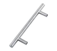 FTVOGUE Poignées D'armoire à Barre en T en Acier Inoxydable, Poignées de Placard de Cuisine Finition brossé avec Vis pour Portes D'armoire de 10 Mm de Diamètre