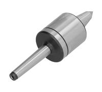 FTVOGUE Pointe Tournante Conique MK1, 60° Haute Vitesse pour Tour à Bois | Pointe Tournante 60°, Pointe en Acier Rapide, Précision 0,01 Mm, Conception à 1 Fente, Contre-pointe pour Tour CNC