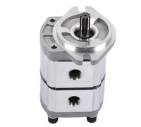 FTVOGUE Pompe à Engrenages Hydraulique, Remplacement en Fonte Robuste | Remplacement Direct pour PGP51063G3LP, Conception à Deux Sections à Double Effet, Vitesse Maximale de 4 000 Tr/min, Aucune