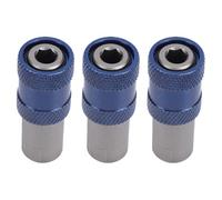 FTVOGUE Porte-embout Hexagonal, Adaptateur 10mm vers 1/4in | Libération rapide pour une commutation rapide, Compatible avec les outils électriques et manuels, Fabriqué en acier Cr