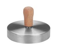 FTVOGUE Presse à Hamburger en Acier Inoxydable 304, Presse à Viande, Machine à Galettes, Surface Antiadhésive pour un Retrait Facile des Galettes avec une Seule Poignée de Poussée pour des (Manche