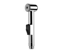 FTVOGUE Pulvérisateur de Bidet à Main en ABS chromé, avec 10 Doigts D'eau Pressée pour le Lavage des Femmes et Connecteur Standard G1/2