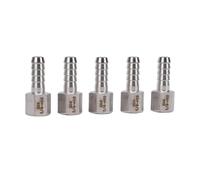 FTVOGUE Raccords Cannelés pour Tuyau à Filetage Femelle 1/2, Tuyau à Filetage Femelle de 1/2 Pouce