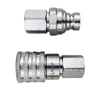 FTVOGUE Raccords Rapides -M14, sans Clapet pour Mini Excavatrice