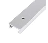 FTVOGUE Rail à Fente en T en Alliage d'aluminium, 300 Mm pour Machines d'établi à Bois, Guide Droit Résistant à la Corrosion pour Gabarits, Barres Coulissantes, Table de Scie, Perceuse, Presse