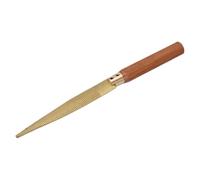 FTVOGUE Râpe à Bois 6 Pouces Conique, Dents Durcies Diamant Revêtues Titane | Lime à Bois, Manche en Palissandre, Détails de Sculpture, Façonnage de Bois Dur, Accès aux Rainures étroites