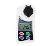 FTVOGUE Réfractomètre Numérique, Détecteur de Concentration de Sucre Portable LCD 0 à 55 Brix avec Compensation Automatique de la Température et Lecture en 3 Secondes pour les Tests de Fruits et de