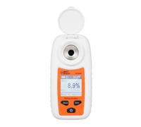 FTVOGUE Réfractomètre Numérique Saccharomètre LCD ABS 0 à 55 Brix avec Affichage de la Température ATC 50 à 104 Fahrenheit pour Test de Sucre Liquide de Boisson de Jus de Fruits