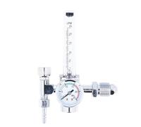 FTVOGUE Régulateur de Gaz Argon, Régulateur de Gaz de Soudage en Cuivre avec Manomètre, Jauge de 0 à 25 MPa, Débit Minimum de 0 à 25 L, Sortie de 0, MPa, pour Utilisation de Soudage à l'Argon CO2