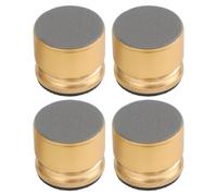 FTVOGUE Rehausseurs de Meubles en Alliage D'aluminium, Lot de 4 avec Patin Supérieur en Feutre Anti Rayures, for Table Chaise canapé Lit (4 pièces)