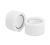 FTVOGUE Ruban de Silicone Auto-fusionnant, Ruban de Réparation en Silicone 2 Rouleaux 1,5 M X 2,5 Cm, Isolation de l'eau, Plage de Température de 500 F, pour les Réparations de Plomberie, (WHITE)