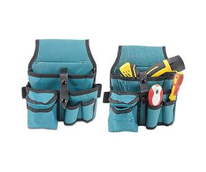FTVOGUE Sac à Taille Multifonctionnel Sac à Outils de Stockage électricien pour L'entretien de L'installation, Idéal pour la Mécanique, Le Soudage, L'artisanat, Le Tissu Oxford (104)