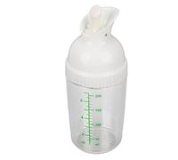 FTVOGUE Shaker à Vinaigrette, Bouteille étanche BPA, 200 Ml Hermétique pour Sauces et Vinaigrettes, Parfait pour les Chefs Amateurs et Professionnels (WHITE)