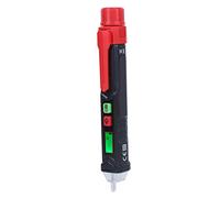 FTVOGUE Stylo de Test Intelligent en Plastique, Testeur de Tension sans Contact, AC12 à 1000 V, sensibilité Réglable, Alarme Sonore et Lumineuse, Affichage à 4 Niveaux pour électriciens Ménagers,