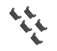 FTVOGUE Support de Batterie M18, ABS moulé par Injection, Lot de 5 | Organisateur mural ou panneau perforé, plaque de verrouillage à 3 vis, station d\'accueil lithium-ion 18 V, rangement pour