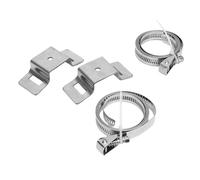 FTVOGUE Support de Montage pour Panneau en Acier Inoxydable pour Poteaux,