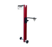 FTVOGUE Support de Niveau Support de Niveau Réglable en Alliage d'aluminium 600 Mm avec Adaptateur Universel Montage à Trois Points pour la Rénovation Domiciliaire Construction Menuiserie