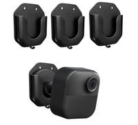 FTVOGUE Support Mural pour Caméra de sécurité pour Blink Outdoor 4, (BLACK) | Perçage et Installation Adhésive, Plastique ABS, Compatible avec Blink Mini et Ring Indoor Cam 2