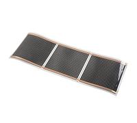FTVOGUE Tapis Chauffant électrique au Sol en Pâte de Carbone Graphène, Système de Chauffage au Sol, 220 V, Ultra Fin, Réglable jusqu'à 140 F, Faible Consommation d'énergie pour la Maison, la Salle