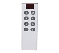 FTVOGUE Télécommande Universelle sans Fil pour Code D'apprentissage, émetteur 433 MHz Haute Puissance 1000 M pour Portes de Garage, Alarmes de Voiture, Domotique (8 clés)