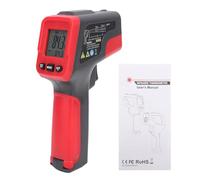 FTVOGUE Thermomètre Infrarouge avec Rapport Distance/point de 12:1 pour | Pistolet de Température Numérique sans Contact, Matériau ABS, pour Barbecue, Four à Pizza, Plaque Chauffante, Réfrigérateur