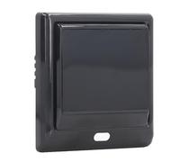 FTVOGUE Thermostat de Chauffage au Sol Intelligent, Thermostat de Chauffage au Sol électrique ABS avec écran Tactile LCD, Contrôle Programmable, Précision ± 1 ℃, AC85 V à 250 V pour Hôtels, Bureaux,