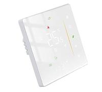 FTVOGUE Thermostat de Sol Domestique, Contrôleur de Température Ambiante Programmable par WiFi, Thermostat à écran Tactile Numérique 95 à 240 V, Grand écran LCD, Réglage de 41 à 95 °F pour Le