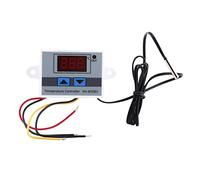 FTVOGUE Thermostat Numérique, Régulateur de Température AC220V, Haute Précision avec Sonde NTC10K 60 pour équipement de Zone D'incubation