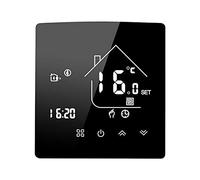 FTVOGUE Thermostat WiFi Programmable, écran Tactile LCD Numérique, avec Contrôle par Application pour Chauffage électrique au Sol, Régulation de Température Ambiante (tapez 3)