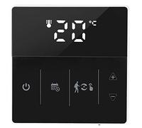 FTVOGUE Thermostat WIFI Régulateur de Température Mural 110 à 250 V Thermostat de Chauffage à Double Capteur avec Double Contrôle de Température pour Chauffage au Sol Chauffe-eau Usage Domestique