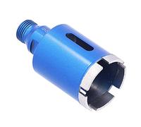 FTVOGUE Trépan de Scie Cloche en Diamant, 1/2 BSP 50mm | Bord fritté pressé à chaud, Port d\'élimination rapide des copeaux, perçage de granit en céramique de pierre, accessoire de