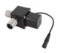 FTVOGUE Vanne D'eau, Accessoire D'électrovanne à Impulsion électrique en Acier Inoxydable en Plastique à Filetage G1/2 Pouces pour Systèmes D'eau à Commande Automatique de Commuta