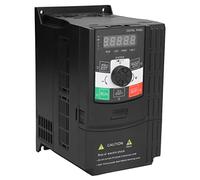 FTVOGUE Variateur de Fréquence triphasé 380V, 2,2KW Contrôle Vectoriel | Onduleur vectoriel sans capteur, 4,0 kW, démarrage/arrêt rapide pour moteur, limitation du courant de freinage de flux