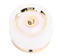 FTVOGUE Veilleuse Tactile, Fer et PC, Lampe de Bureau LED Rechargeable sans Fil avec 3 Modes de Couleur, Gradation Continue, Chargement USB C pour Chambre à Coucher, Salon, Cuisine
