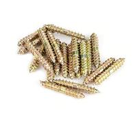 FTVOGUE Vis à goujon autotaraudeuse 5x30mm en fer lot 20