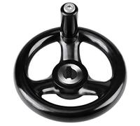 FTVOGUE Volant en Plastique, Volant de Fraisage Durable avec Trou de Vis, Diamètre 100 Mm pour Tours et Meuleuses
