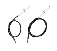 FUANA 70-01-283 Kit d'allumage pour barbecue Dyna Glo, 2 pièces électrode et fil de rechange pour grills à gaz DGF et série pour démarrage à bouton-poussoir