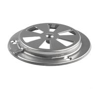 FUANA Amortisseur de grille d'aération de barbecue en acier inoxydable, levier de circulation d'air facile, grille d'aération réglable pour four, cuisinière et boîte à température constante (1)