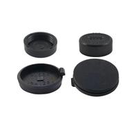 FUANA Bouchon de balai de charbon 643829-7 424128-4 compatible avec Makita BSS611 DSS611 DHS710 BHR202 BHR241 BHR261 Pièce de rechange en plastique noir