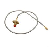FUANA Câble adaptateur de gaz en cuivre pour cuisinière extérieure, tuyau d'extension bidirectionnelle pour connecter le cylindre GPL à la tête de gril, barbecue compact et sûr pour le camping (C)