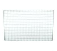 FUANA Filet de barbecue en fer galvanisé robuste, grille de rechange pour trou de feu de style japonais coréen, idéal pour le camping, le pique-nique en plein air (40 x 25 cm)