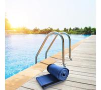 FUANA Housse de main courante antidérapante pour piscine, accoudoir de protection pliable en tissu de plongée, accessoire de piscine (1,2 m/1,8 m/2,4 m/3 m)
