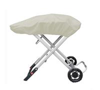 FUANA Housse imperméable compatible avec le barbecue à gaz portable Weber Traveler - Matériau Oxford 210D robuste - Sangles coupe-vent - Résistante à la décoloration - Extérieur